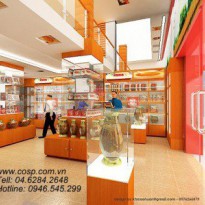 Thiết kế showroom thực phẩm chức năng - Phạm Ngọc Thạch